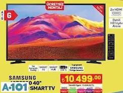 SAMSUNG 40 FULL HD SMART TV AKILLI TELEVİZYON
